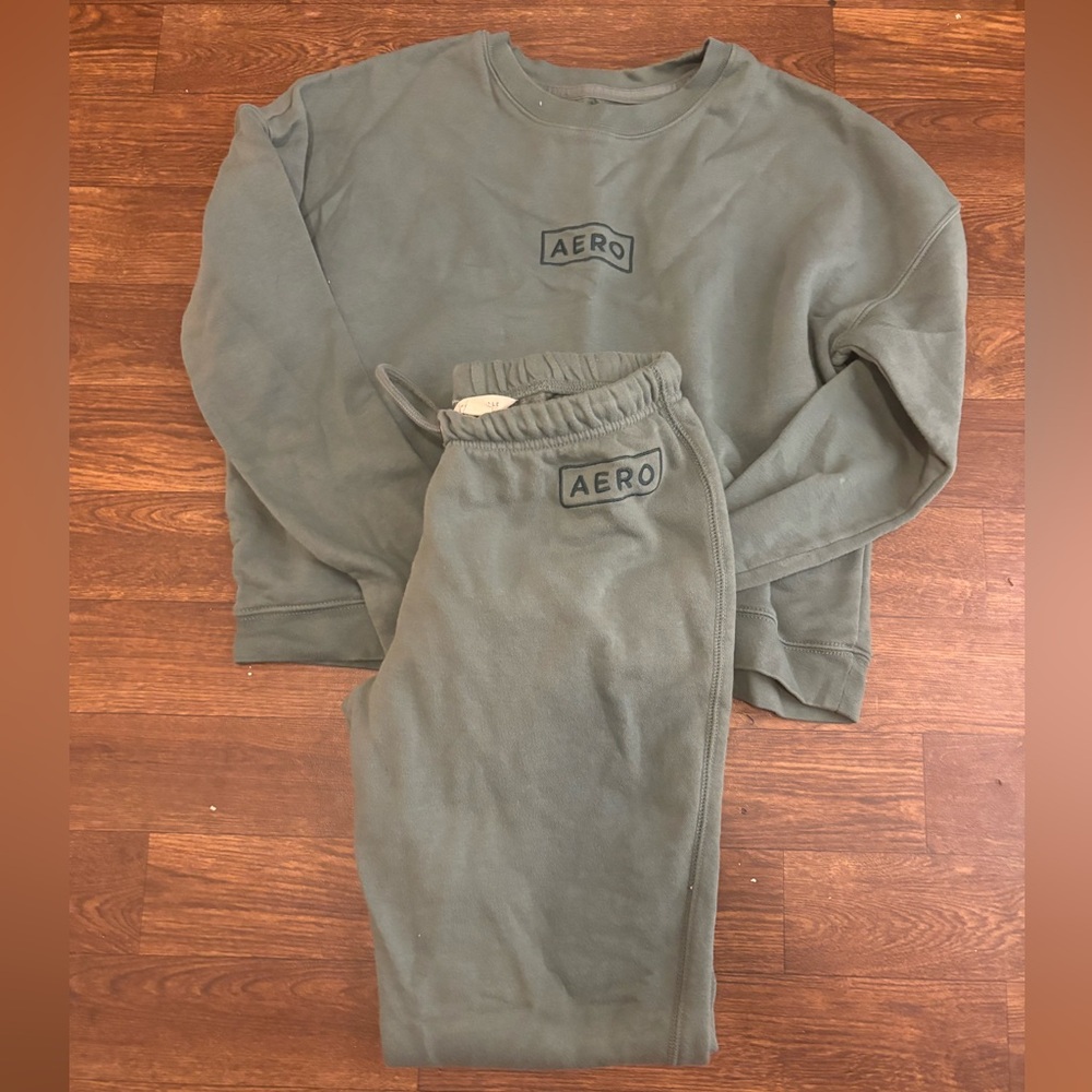 Aero Kids Olive Joggers